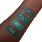 Aromi Dark Green Matte Liquid Lipstick | Long-Lasting, Forest Lip Color, Vegan Makeup, Cruelty-free, Unique Lipstick Shade, Handmade (Emerald Green)