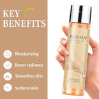 Rice Toner with Aloe Leaf Water, Niacinamide and Centella Asiatica, Milky Toner for Soothing and Glowing Skin, Vegan, Alcohol and Fragrance Free