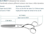 Thinning Shears for Men 6 Inch Hair Cutting Scissors Hair Thinning Scissors Thinning Shears KINSARO for Hairdresser Barber or Home Use