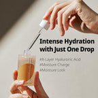 Shift4 Octuple Hyaluron Moist Essence 50ml ㅣ 8 Types of Hyaluronic Acid ㅣ Deep Hydration ㅣ Skin Barrier Support ㅣ Dermatologically Tested ㅣ Soothing Face Serum for Sensitive and Dry Skin