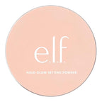 e.l.f. Halo Glow Setting Powder, Silky, Weightless, Blurring, Smooths, Minimizes Pores and Fine Lines, Creates Soft Focus Effect, Deep, Semi-Matte Finish, 0.24 Oz