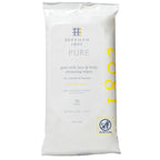 Beekman 1802 Face & Body Wipes - Fragrance Free, 30 Count, Cleanses Dirt & Makeup, With Goat Milk, Aloe & Vitamin E