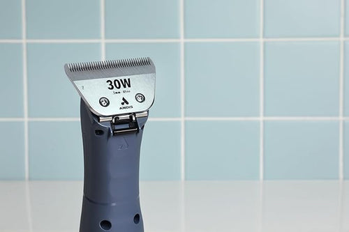 Andis 561462 ceramicEDGE #30W XFine Wide Blade, Small Animal and Pet Grooming, Detachable Replacement Blade, Long Lasting, Stainless Steel
