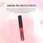 Lip Gloss, Moisturizing Lip Color with Shimmer for Long Lasting Shine, Lightweight Lip Stain, Girls Non-Sticky Lip Gloss with Aloe Vera, W/Vitamin C, E (Babydoll)