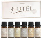 Hotel Diffuser Oils Gift Set, ARVIDSSON Luxury Fragrance Oil Blend, Hotel Scent Essential Oils for Diffuser, Jasmine & Mint, White Tea, Citrus Bliss, M-Way, Fancy Lobby, Gift for Women and Men