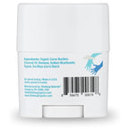 Stinkbug Naturals Aluminum Free Organic Travel Size Deodorant Stick with Unscented, Coconut Oil, Paraben Free, Sensitive Skin Deodorant, 0.75 Ounce Pack of 6