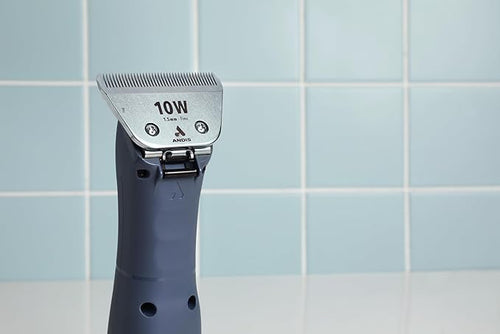 Andis 561460 ceramicEDGE #10W Fine Wide Blade, Small Animal and Pet Grooming, Detachable Replacement Blade, Long Lasting, Stainless Steel