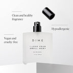 DIME Beauty Perfume I Love Your Smell, Baby, 1.7 oz / 50 ml - Sweet Floral Scent, Hypoallergenic, Clean Perfume, Eau de Toilette For Women