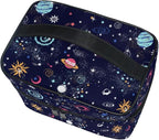 Makeup Bag, Space Galaxy Travel Makeup Organizer Bag Cosmetic Cases Toiletry Bags for Girl Women Ladies