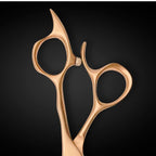 Saki Shears Gold Hair Thinning Shears - For Professional Hairdressers - Japanese VG 10 Cobalt Steel