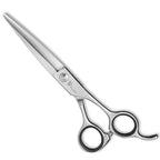 Professional Hair Scissors 6 Inch Straight with Extremely Sharp Blades, 440C Steel Hair Cutting Scissors, Durable, Smooth Motion & Fine Cut, Barber Scissors with Elegant Sheath, Cleaning Leather & Key