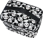 Makeup Bag, Animal Cute Little Panda Travel Makeup Organizer Bag Cosmetic Cases Toiletry Bags for Girl Women Ladies