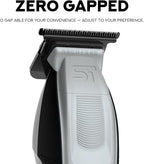 Supreme Trimmer Recharge ST777 – Professional Barber Trimmer with 2 Removable Batteries | 8000 RPM Motor, Zero Gap DLC Blades, Smart Charging Dock, USB-C Fast Charge