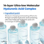 ISNTREE Ultra-Low Molecular Hyaluronic Acid Toner 300ml, 10.14 fl.oz | Korean Skincare | Quick Absorbing | Deep Hydration & Skin Smoothing | Vegan & Fragrance-Free