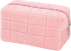 Makeup Bag Small Cosmetic Pouch for Purse Women Girls Y2k Checkered Make Up Bags