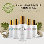 COCO by Stone 5oz All-in-One Spray (Honeysuckle) Shake & Spray Formula for Fabric, Pillows, Interiors, Clothing, Home Fragrance Accessories, Room Perfume, Room Deodorizer, Vegan & Cruelty-Free