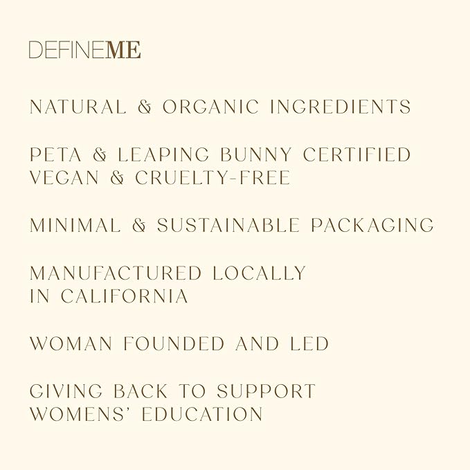 DefineMe Aquamarine Crystal Infused Natural Perfume Mist, Kahana Scent, 0.95 FL OZ