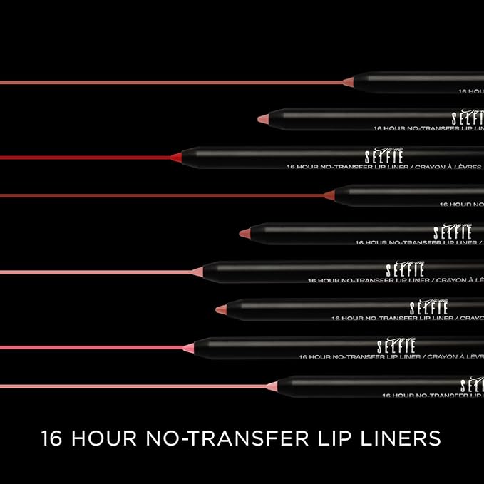 GA-DE Selfie 16 Hours Lip Liner, 852 - Long-Lasting, Transfer-Resistant Lip Liner Pencil - Lightweight, Creamy Soft Texture, High-Pigmented - 0.02 oz