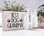 Best Grandma Cosmetic Case, Toiletry Bag - Makeup Bag for Women & Birthday from Granddaughter or Grandson