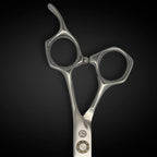 7 Inch Professional Hair Cutting Scissors - Convex Blade - Japanese 440C Stainless Steel - For Wet or Dry Cutting - Saki Shears Musashi For Hairdressers and Barbers (7 Inches)