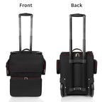 OCHEAL Large Makeup Train Case with 4 Clear Travel Makeup Bags Set, Cosmetic Makeup Case for Hairstylist, Hairdresser Storage Bag with Detachable Pouch,Heat Insulation and Anti-scalding Full layer