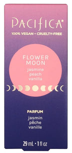 Pacifica Beauty Flower Moon Spray Perfume - Passion, Euphoria, Jasmine, Peach, Vanilla, Musk - Clean, Vegan, 1 fl oz