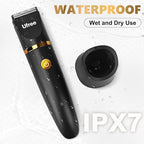 Ufree Body Hair Trimmer for Women, Manscape Pubic Hair Trimmer, 3 in 1 Body Grooming Kit for Lady, Waterproof Body Electric Shaver Razor, Grooming for Face and Body, Gifts for Women, Black