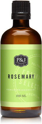 P&J Fragrance Oil Rosemary 100ml - Candle Scents, Soap Making, Diffuser Oil, Fresh Scent