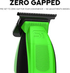 Supreme Trimmer Recharge ST777 – Professional Barber Trimmer with 2 Removable Batteries | 8000 RPM Motor, Zero Gap DLC Blades, Smart Charging Dock, USB-C Fast Charge