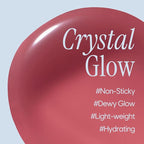 Crystal Dewy Lip Gloss | Lightweight & Non-Sticky | High-Shine & Long-Lasting | Hydrating Korean Lip Care Gloss | 0.17 oz. (05 ESPRESSO)