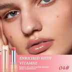 Color-Changing Lip Balm, Moisturizing Hydrating Tinted Lip Balm for Dry Lips, Long-Lasting Nourishing Lipstick, Glossy Lip Tint, Lip Care for Smooth, Soft Lips.4#