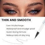 evpct Eyebrow Stencils Kit for Women Shaping, Eyebrow Shaper Makeup Kit, Eye Brow Stencil Shaper Tinting kits for Women, with Eyeliner, Eyebrows Pencil, Pomade, Brush and 10 Stencils, Kit04 DARK BROWN