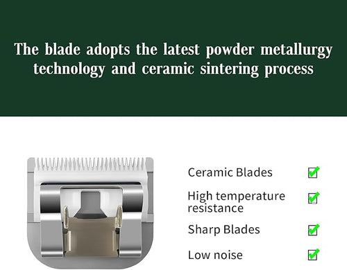 2 Pcs 84 Detachable Replacement Blades,compatible with oster Classic 76/Star-Teq/Power-Teq andi A*dis AGC,BDC,BGC,MBG Series Clippers,3/32-Inch Cut Length For Dogs and Medium-Size Animals