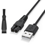 Meliya USB Charger for oneisall Low Noise Dog Clippers, 3.3ft Replacement Charging Cord for oneisall Dog Paw Trimmer, for SUPRENT Hair Clippers, Small Cat Grooming Clippers