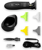 TPOB Ghost X Beard Trimmer Hair Clippers for Men, Professional Hair T-Blade Trimmer Cordless Rechargeable Edgers Clippers Electric Beard Shaver (Ghost X Blackout)
