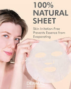 DERMAL 32 Combo Pack Made in Korea Facial Mask – 20+ Years of K-Beauty Experience, Premium Quality Korean Sheet Masks for Daily Skincare Routine