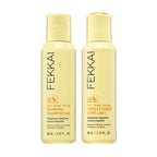 FEKKAI Full Blown Volume Shampoo (2 oz) + Conditioner (2 oz) - Adds Lift & Body for Lasting Volume For Fine or Flat Hair - Vegan, Cruelty-Free