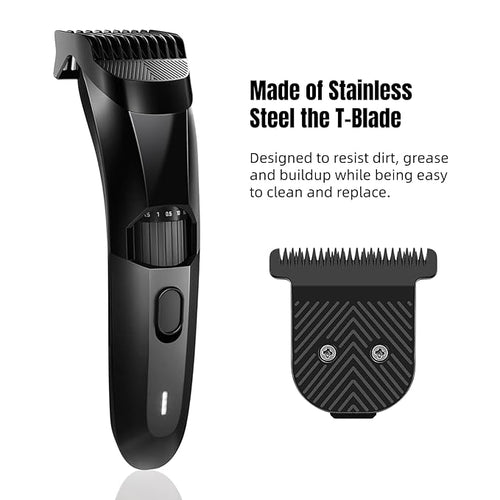 3Pack Premium Stainless Steel T-Blade, Compatible with MANSCAPED The Beard Hedger, for Precision Facial Hair Trimming.