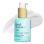 Kind Science Firming Face Serum for Women - Hyaluronic Acid Serum for Face Visibly Smooths Wrinkles - Bakuchiol Retinol Alternative with Peptides - Anti Aging Skin Care for Sensitive Skin, 1 fl oz