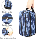 Pardick Camo Camouflage Print Travel Toiletry Bag for Women Men Lightweight Cosmetic Makeup Bag Organizer Waterproof Shaving Dopp Kit with Large Capacity for Toiletries Shaving Accessories