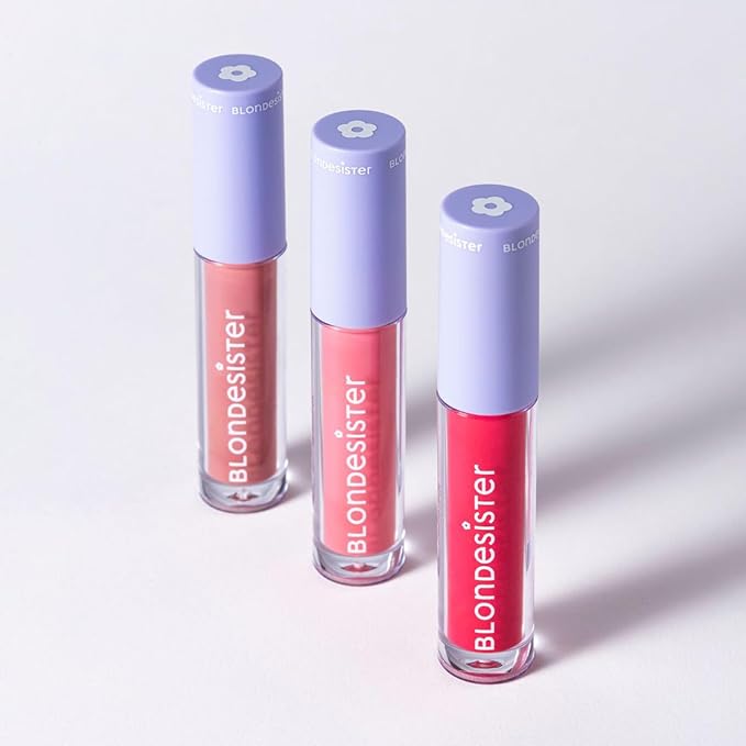 2-in-1 Sweet Gloss Tinted Lip Oil - Lip Oil for Women - Hydrating, Non-Sticky Formula with Light Color - 03 Cherry Pie - 0.084 oz
