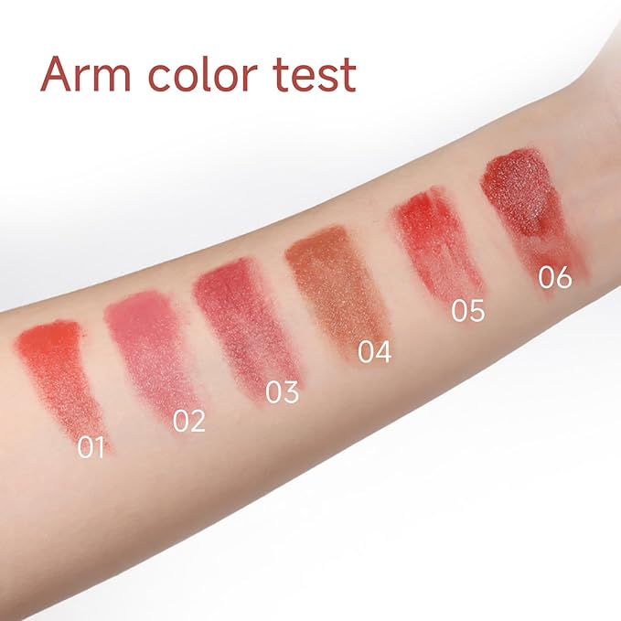 Matte Lipstick for Women, Long Lasting Moisturizing Lip Stain, Waterproof Lip Color Makeup (Straw Berry Red)