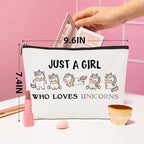 Unicorn Gifts Makeup Bag Stuff Unicorn Cosmetic Bag Toiletry Bag Zipper Pouch for Women Girls Female Sister Daughter Friend Lover Birthday Graduation Friendship