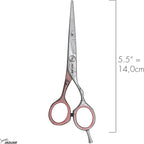 Jaguar Tender Love Floral Hairdressing Scissors, Right Handed Offset Handle, 5.5 Inch