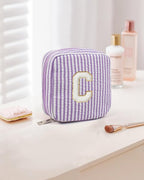 LETGO Bridesmaid Gifts for Wedding Day, Bridesmaid Gifts | Bridesmaid Proposal Gifts Unique Gifts | Preppy Makeup Bag 30th Birthday Gifts for Her | Makeup Organizer Bag Preppy Stuff