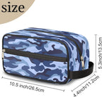 Pardick Camo Camouflage Print Travel Toiletry Bag for Women Men Lightweight Cosmetic Makeup Bag Organizer Waterproof Shaving Dopp Kit with Large Capacity for Toiletries Shaving Accessories