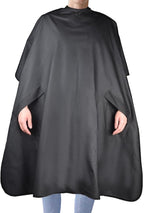 Salon Professional Barber Cape with Multi position Snap Closure Hair Cutting Kits Thick Hairdressing Capes for Unisex 47” * 63”