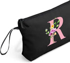 SEAMOON Bridesmaid Proposal Bridal Birthday Unique Gifts for Women Bride Friend Bestie Personalized Travel Make up Cosmetic Bag with Mirror Valentines Mothers Day Christmas Graduation R