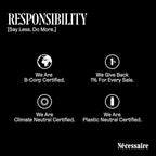 Nécessaire The Deodorant Olibanum | Natural Aluminum Free Deodorant For Women & Men. Extra Strength Treatment with Mandelic Acid. Free of Baking Soda, Ozokerite & Parabens (2x 75 g/2.5 oz)