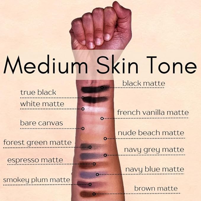 Nude Beach Sandy Natural Neutral Naked Beige Matte Single Pressed Powder Eyeshadow; Talc, Paraben & Cruelty Free